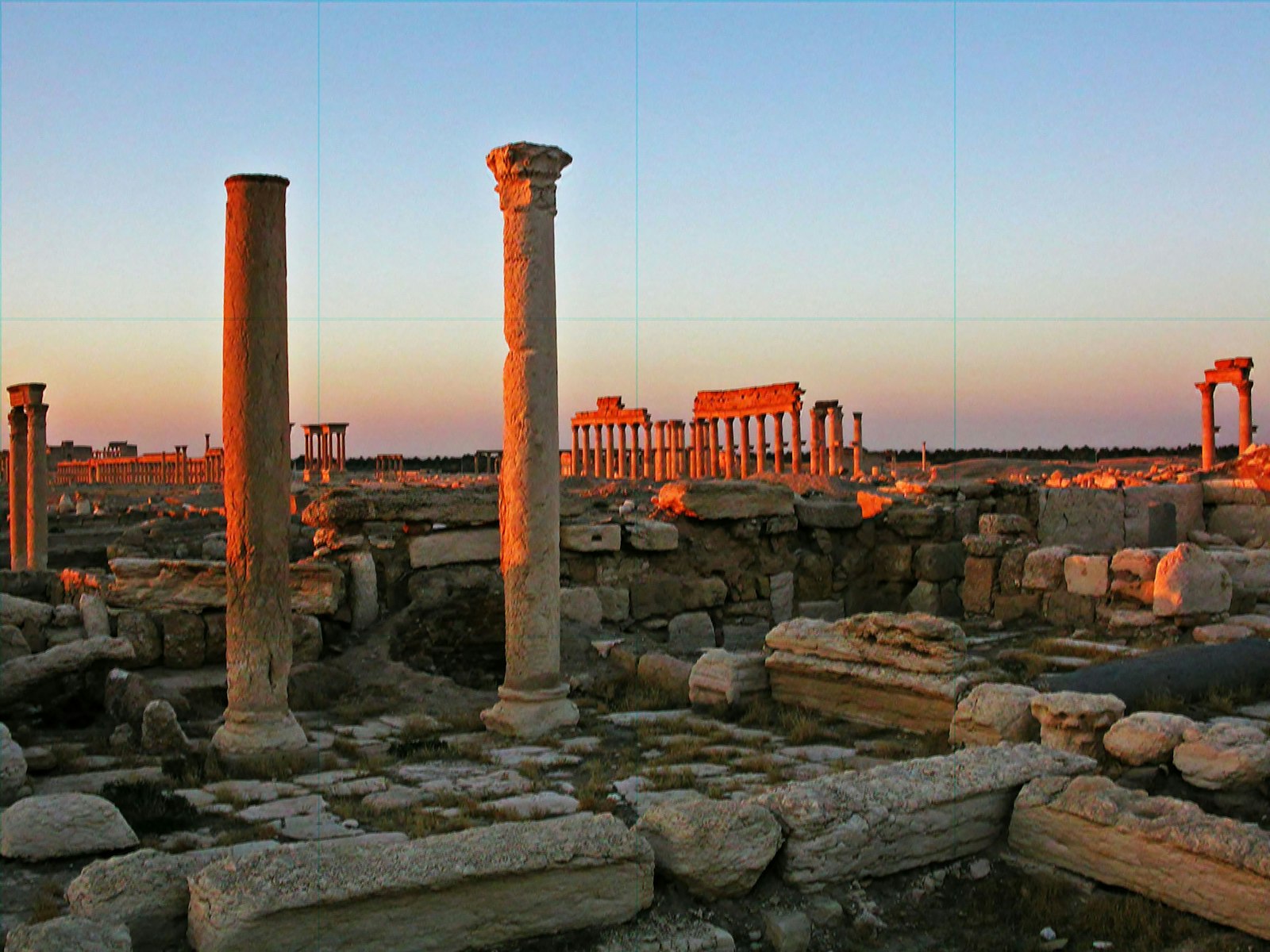 Palmyra colonnade, Syria
